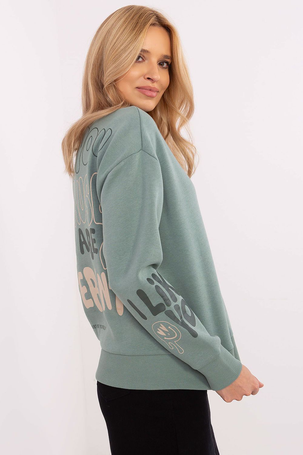   Bluza Damska Model D10600T02695A Pistacja - Sublevel 