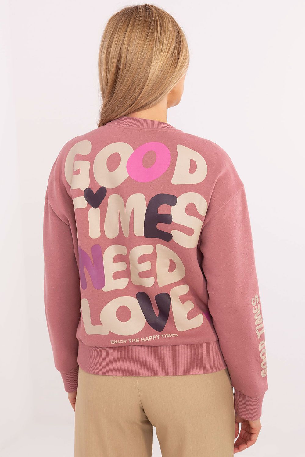   Bluza Damska Model D10600T02695A Dark Pink - Sublevel 
