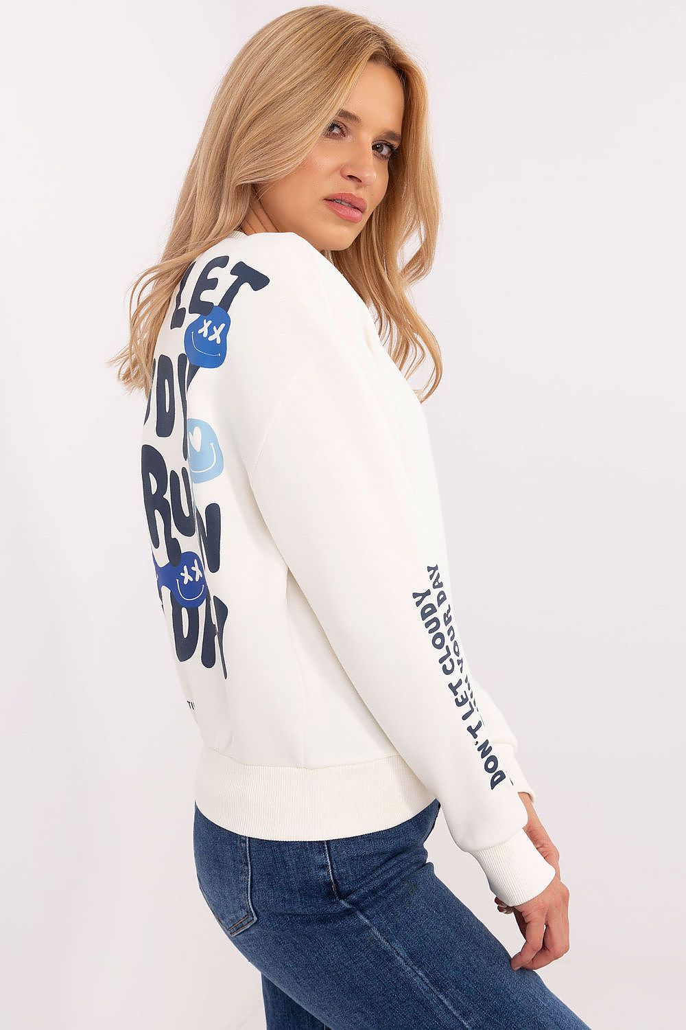   Bluza Damska Model D10600T02695A White - Sublevel 