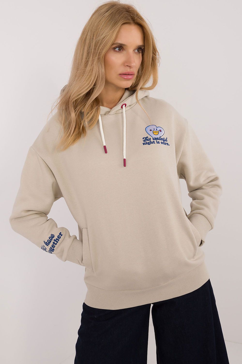   Bluza Damska Model D10600T02420I Beige - Sublevel 