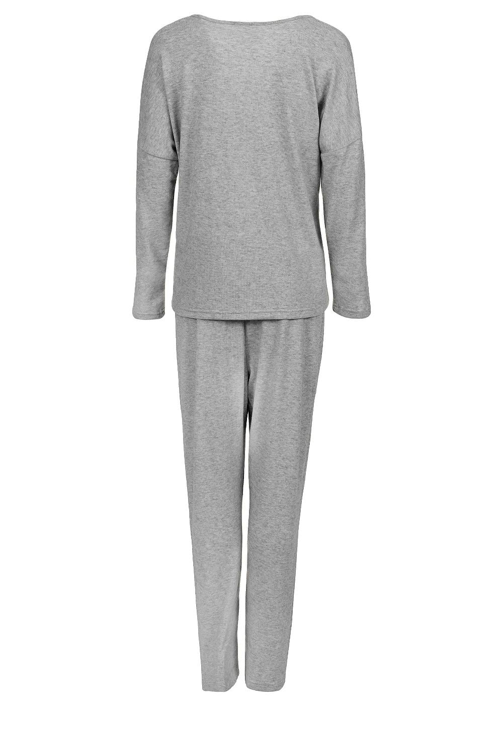  Piżama Komplet Model Comfort Zone Grey - Momenti Per Me 