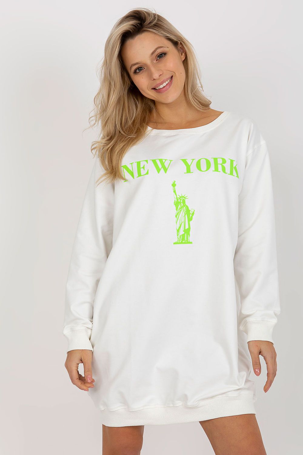   Bluza Damska Model VI-BL-3212.15X White/Green - Factory Price 