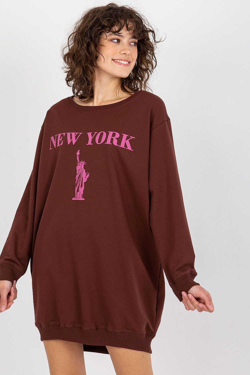   Bluza Damska Model VI-BL-3212.15X Brown/Pink - Factory Price 
