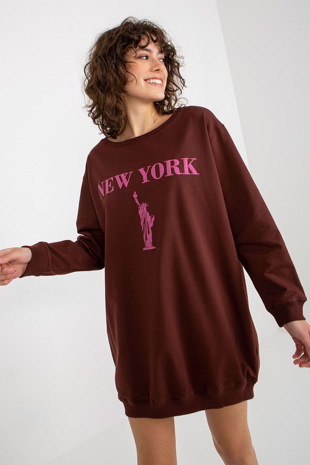   Bluza Damska Model VI-BL-3212.15X Brown/Pink - Factory Price 