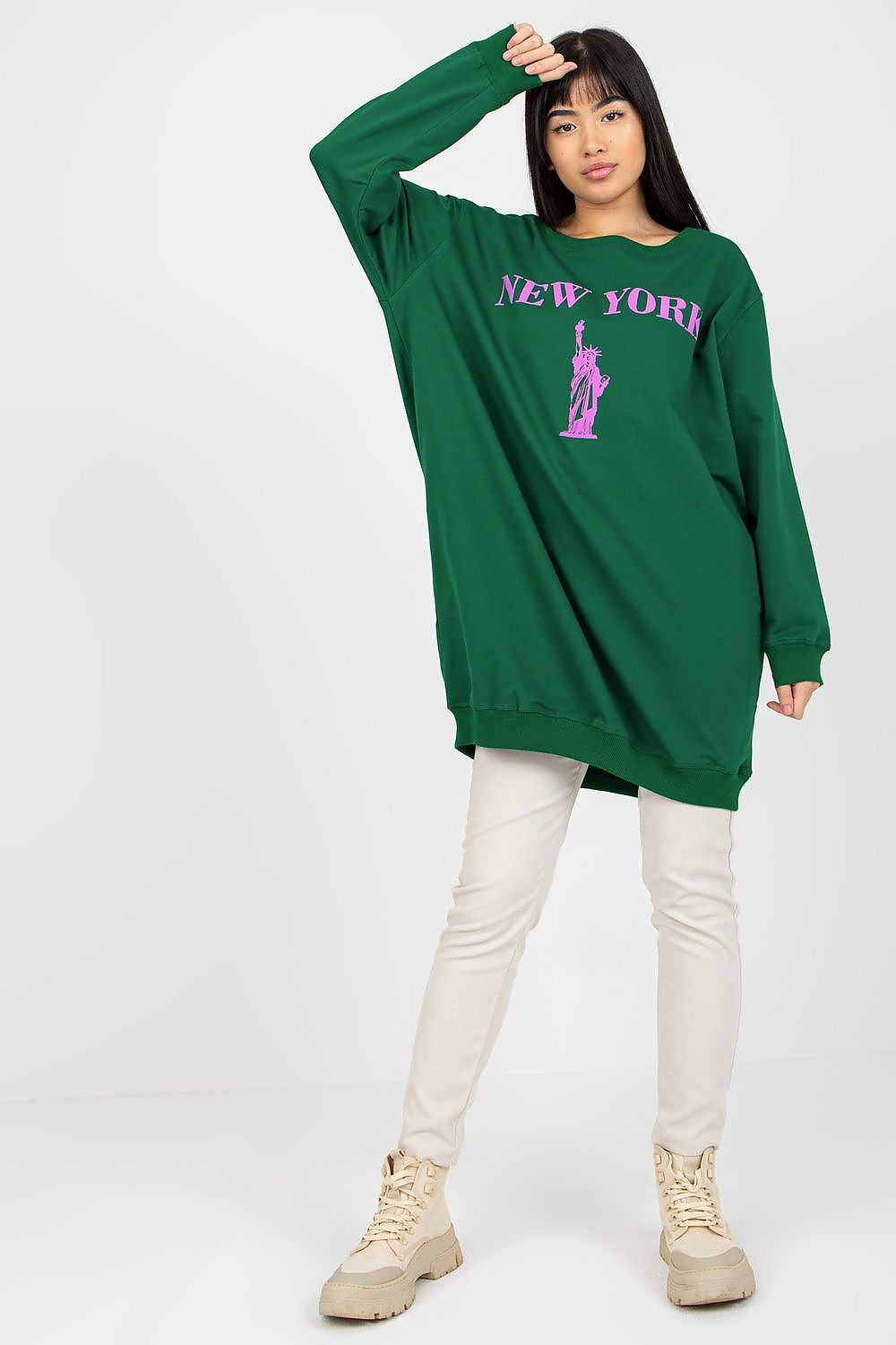   Bluza Damska Model VI-BL-3212.15X Green/Violet - Factory Price 