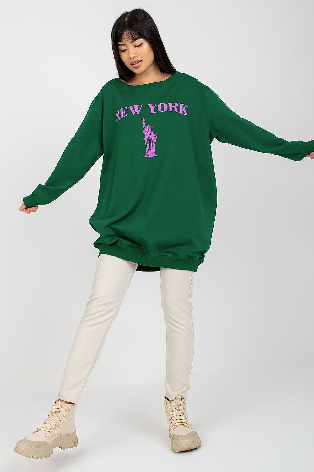   Bluza Damska Model VI-BL-3212.15X Green/Violet - Factory Price 