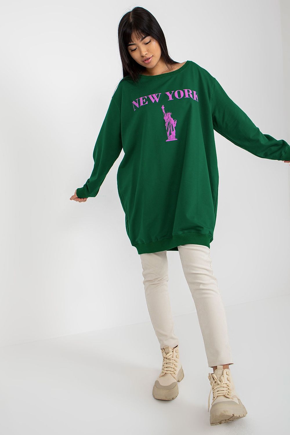   Bluza Damska Model VI-BL-3212.15X Green/Violet - Factory Price 