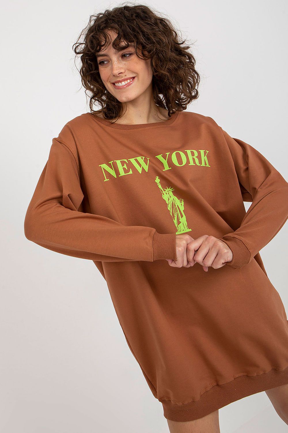   Bluza Damska Model VI-BL-3212.15X Brown/Green - Factory Price 