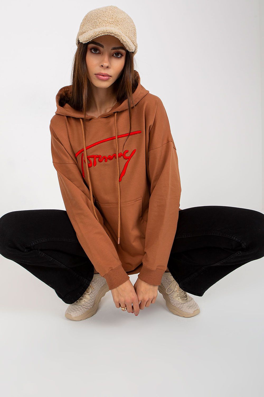  Bluza Damska Model VI-BL-335.25X Light Brown - Factory Price 