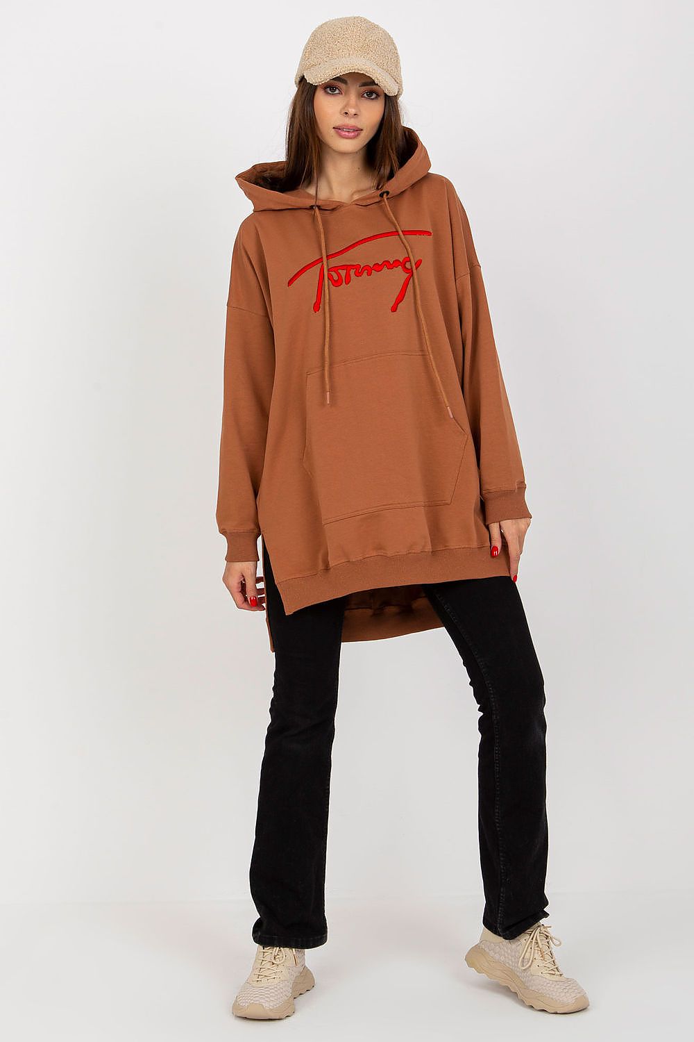   Bluza Damska Model VI-BL-335.25X Light Brown - Factory Price 