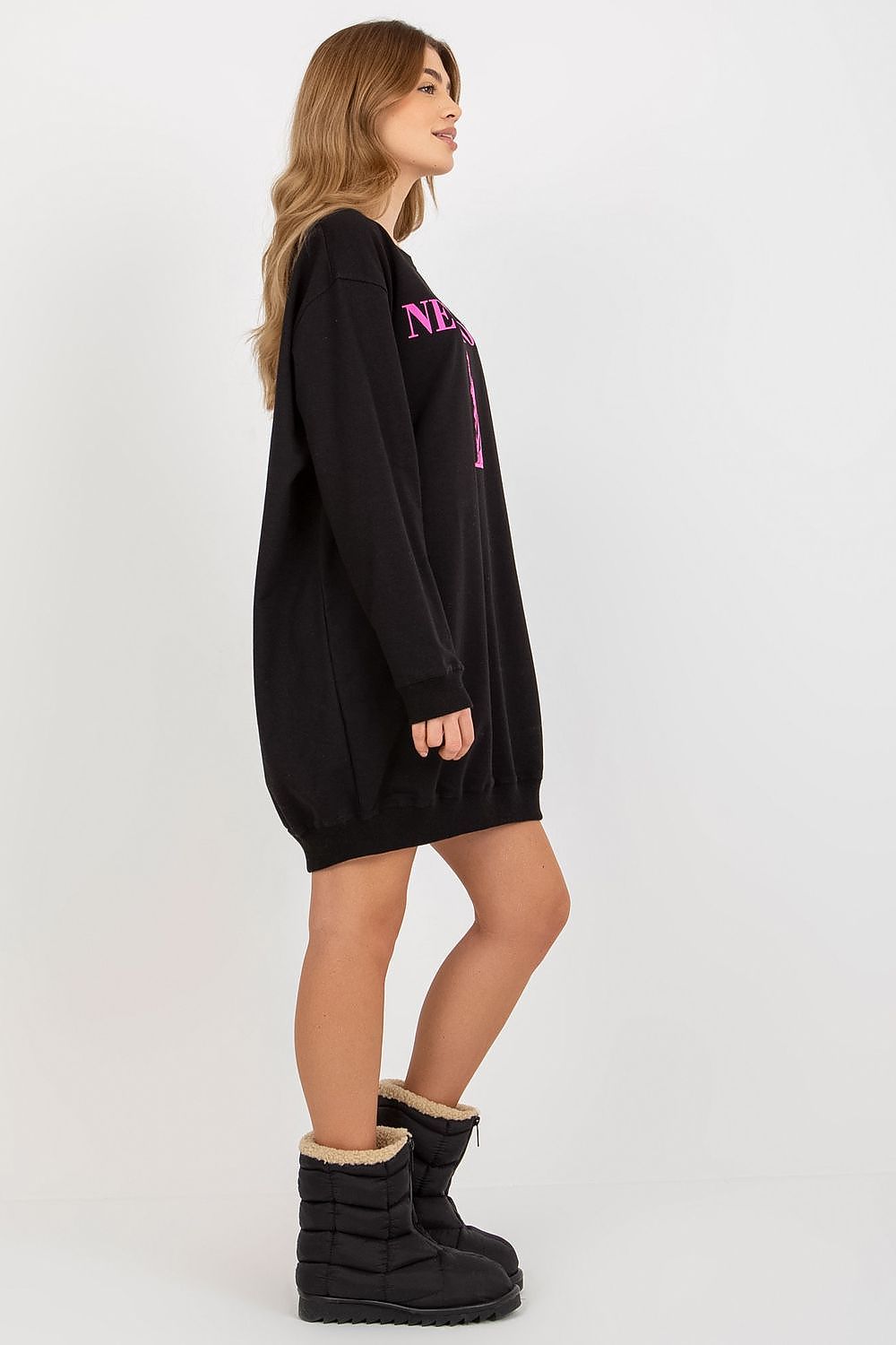   Bluza Damska Model VI-BL-3212.15X Black/Pink - Factory Price 