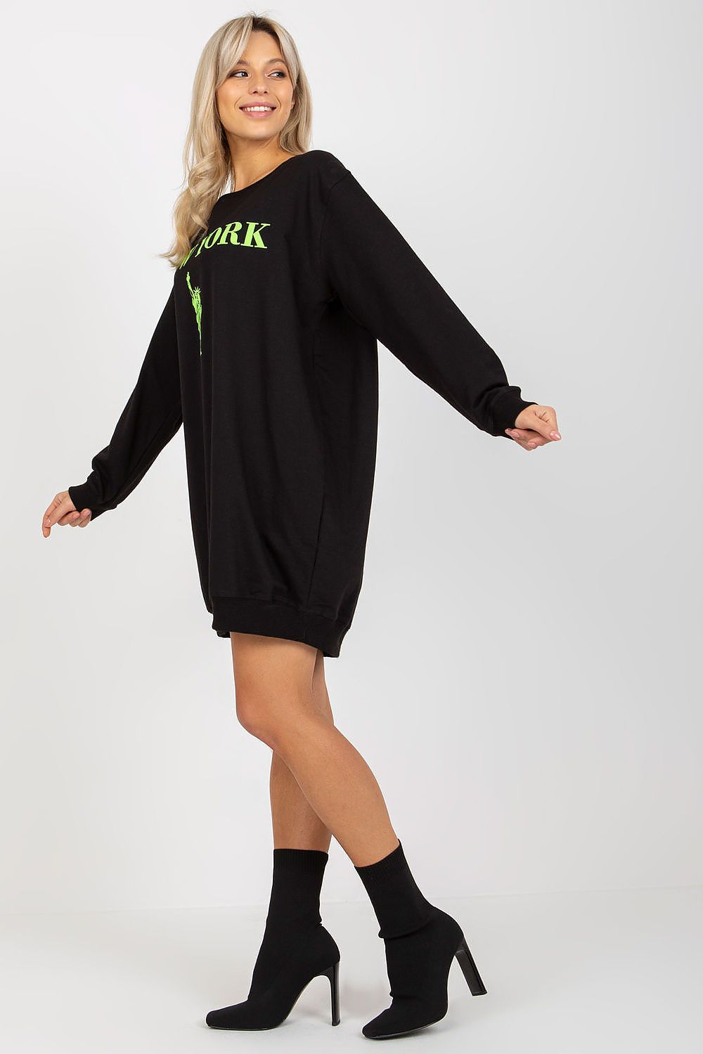   Bluza Damska Model VI-BL-3212.15X Black/Green - Factory Price 