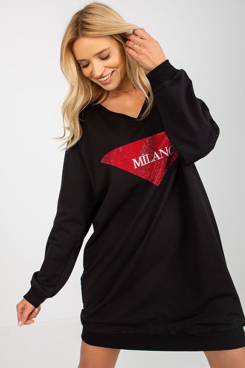   Bluza Damska Model VI-BL-3113.73P Black - Factory Price 