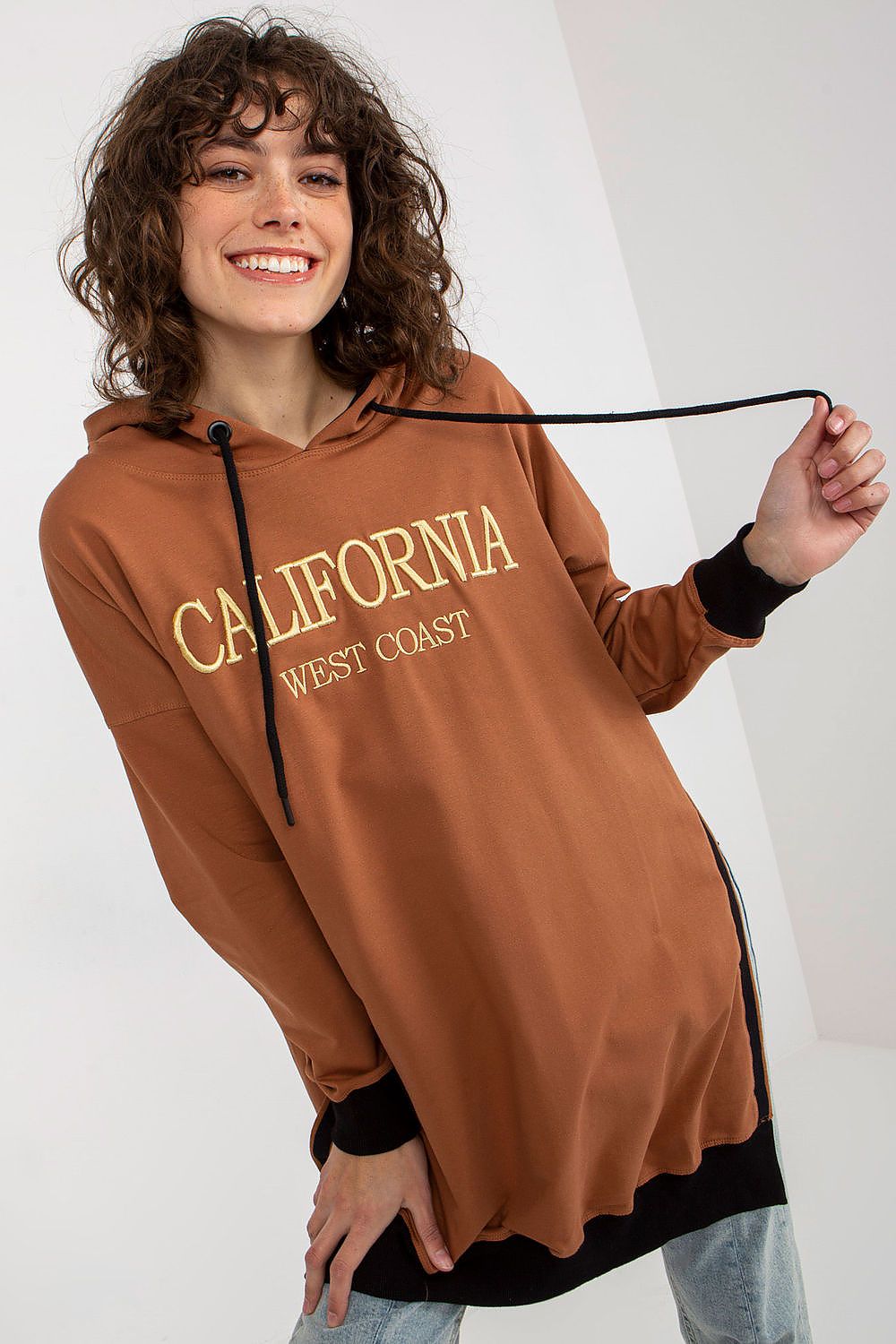   Bluza Damska Model VI-BL-327.70P Light Brown - Factory Price 
