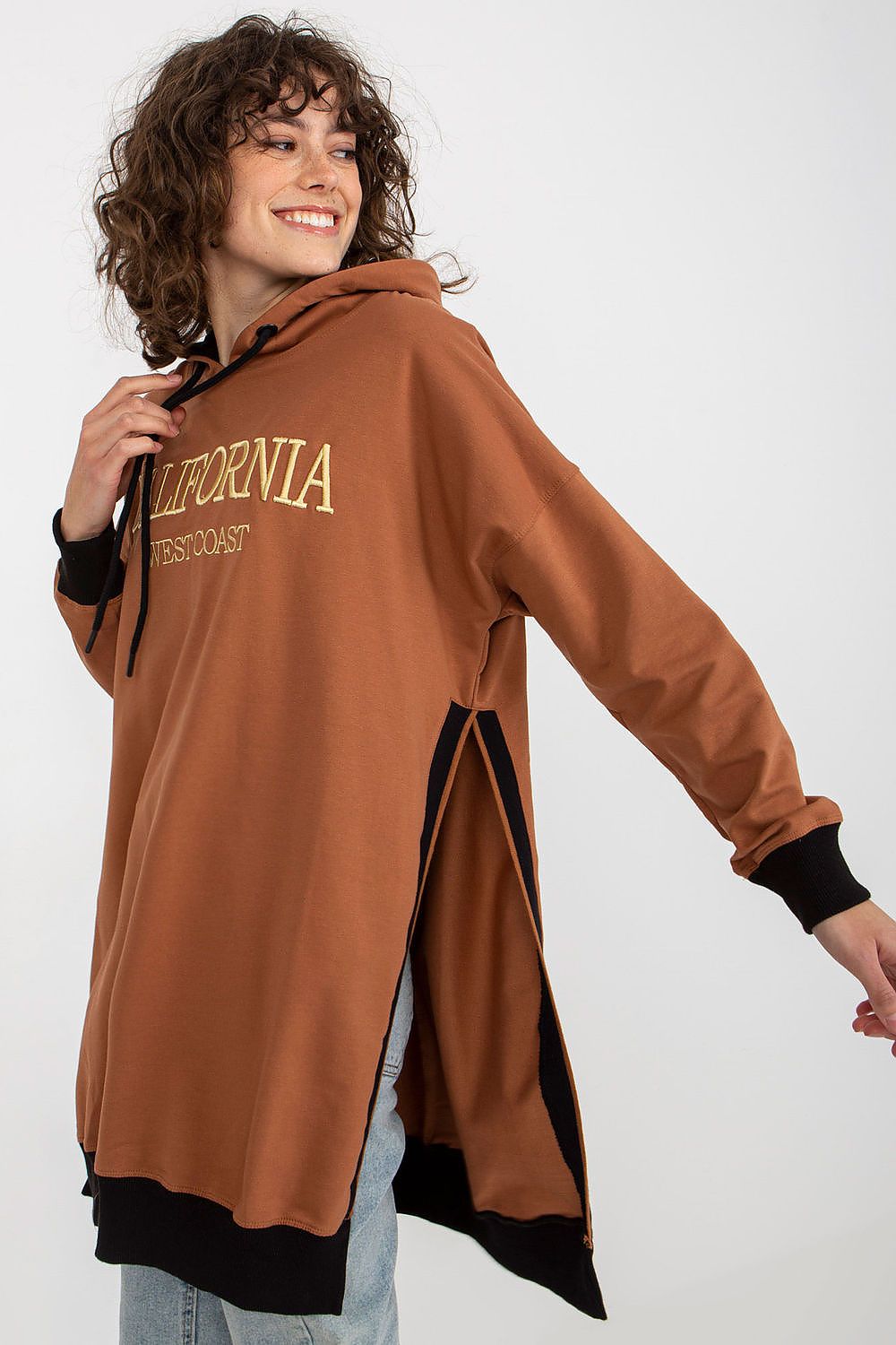   Bluza Damska Model VI-BL-327.70P Light Brown - Factory Price 