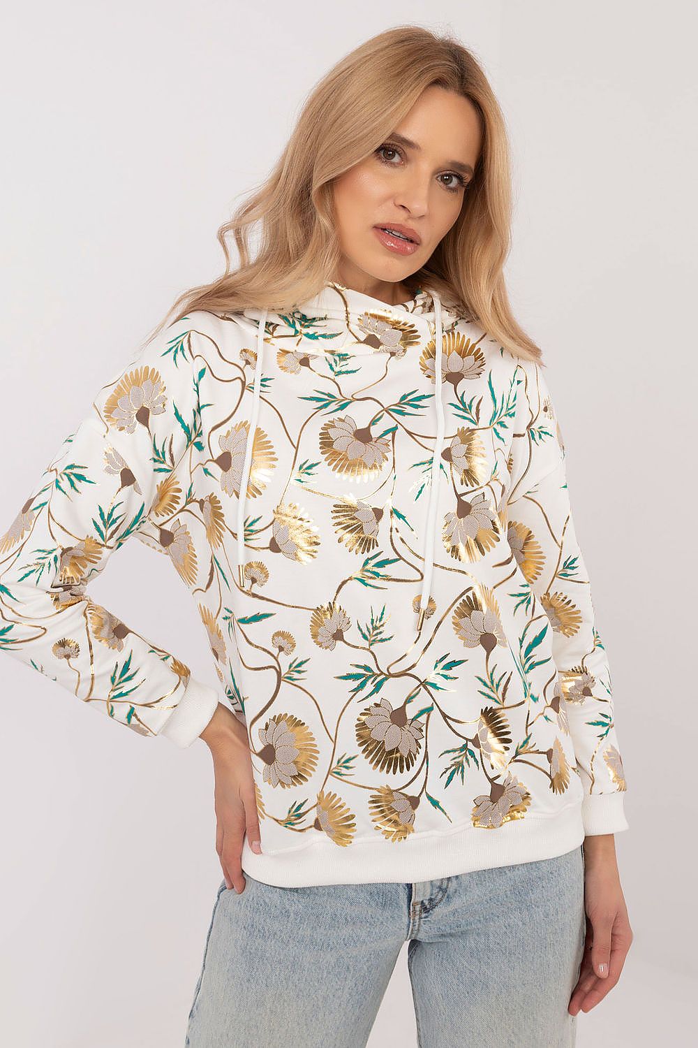   Bluza Damska Model CLM-BL-1264.47 Ecru - Factory Price 