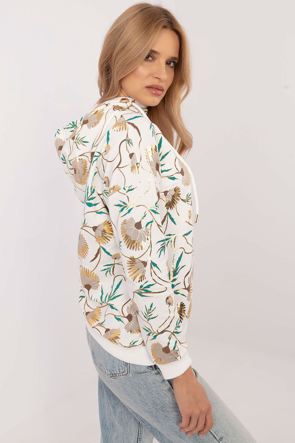   Bluza Damska Model CLM-BL-1264.47 Ecru - Factory Price 