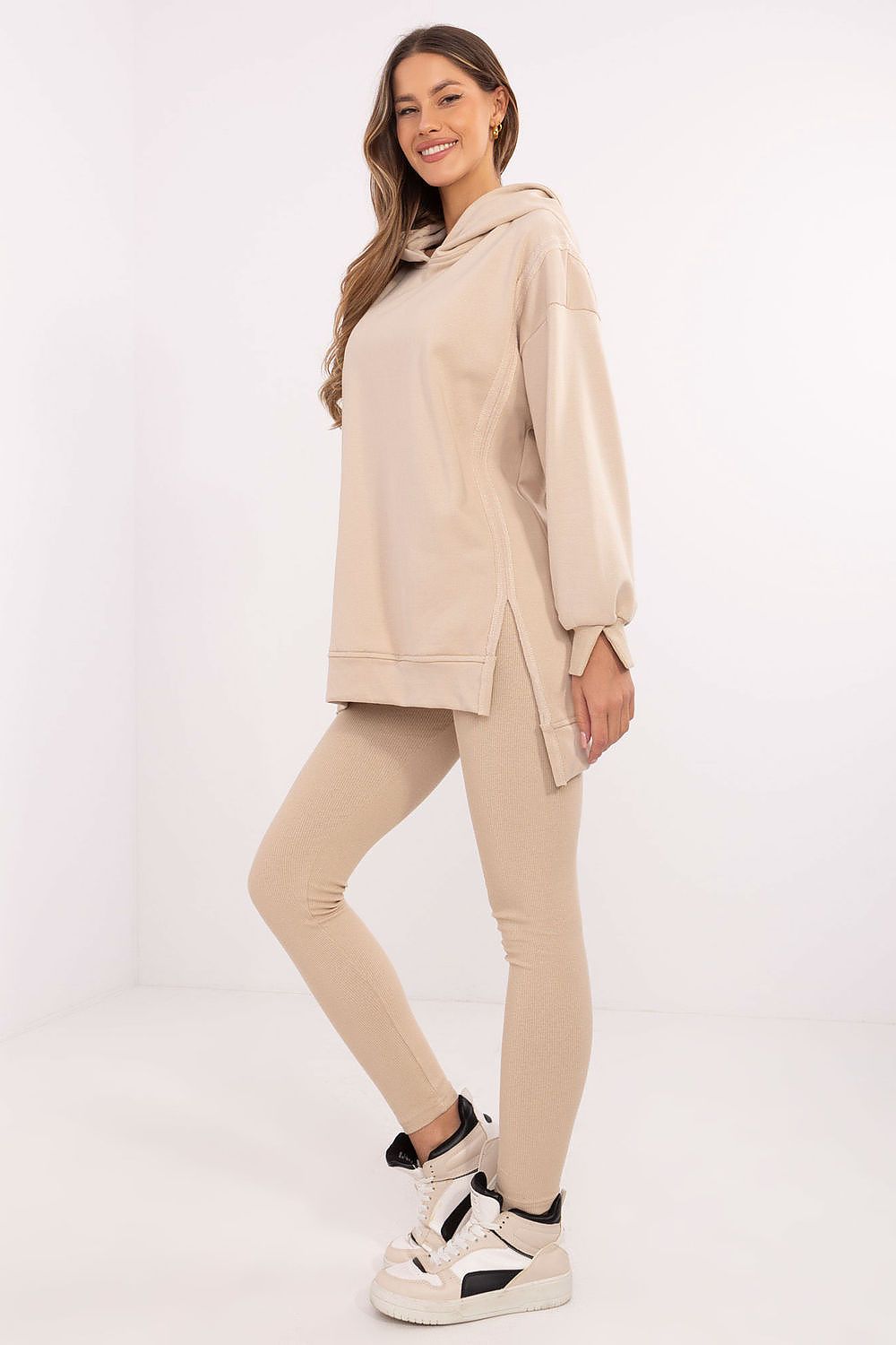  Spodnie Komplet Model EM-KMPL-858.79P Beige - Factory Price 
