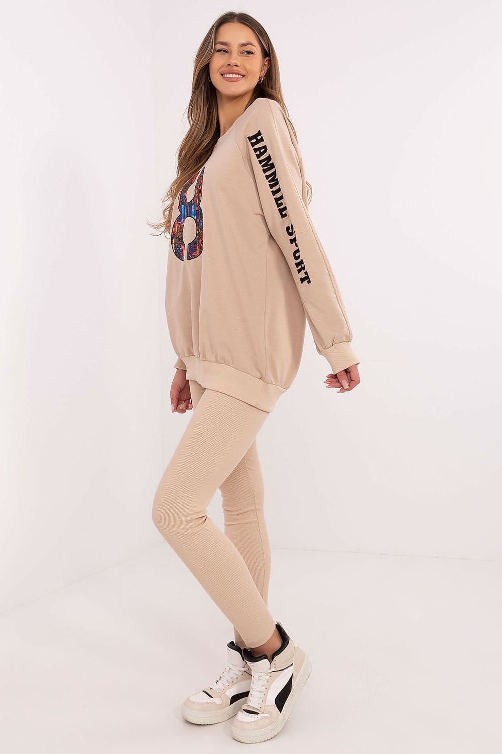  Spodnie Komplet Model EM-KMPL-850.08 Beige - Factory Price 