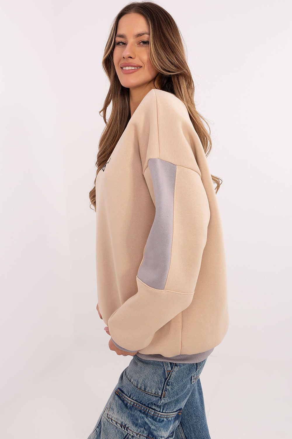   Bluza Damska Model EM-BL-983.10X Beige - Factory Price 