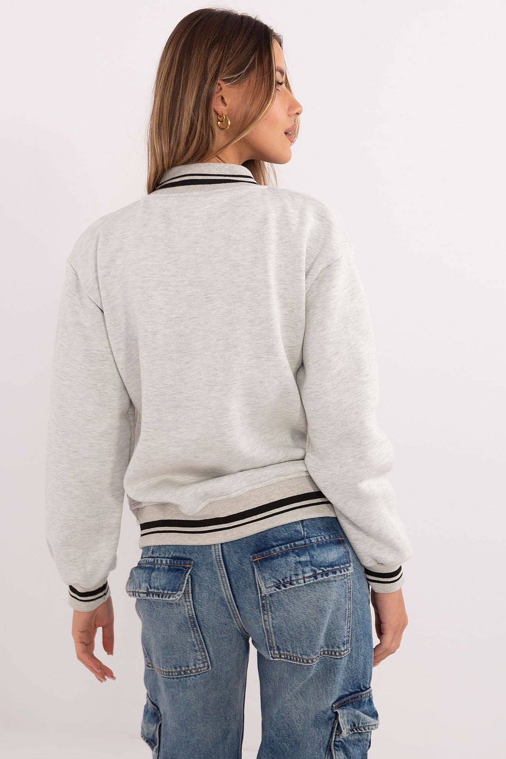   Bluza Damska Model EM-BL-895.13X Light Grey - Factory Price 