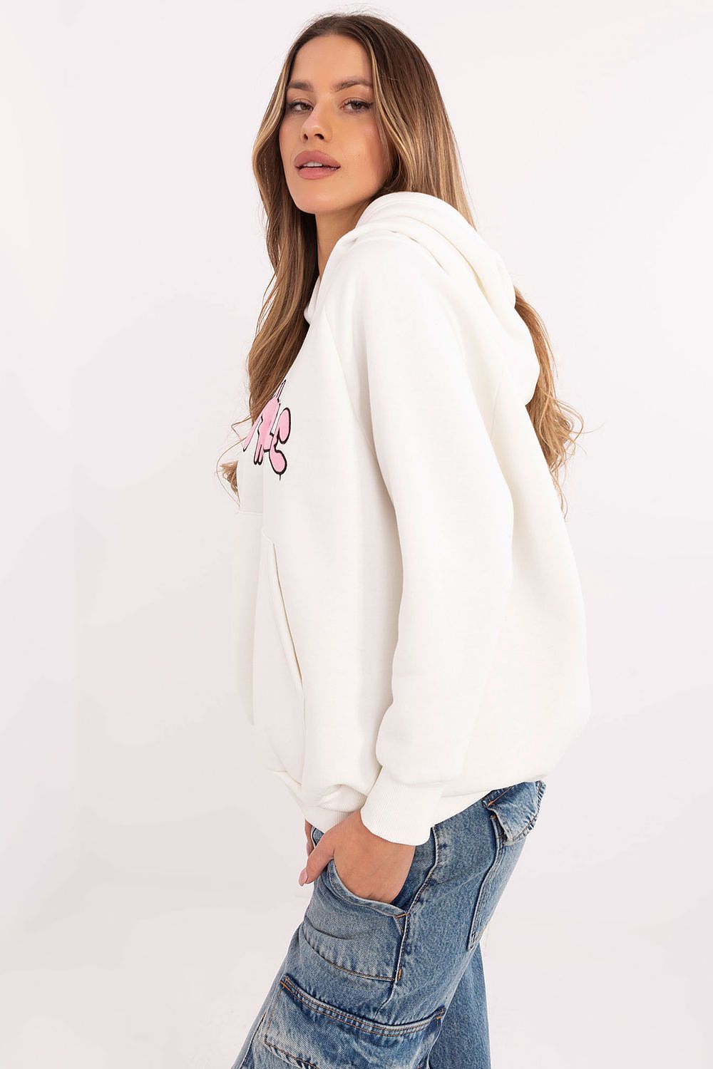   Bluza Damska Model EM-BL-881.16 Ecru - Factory Price 