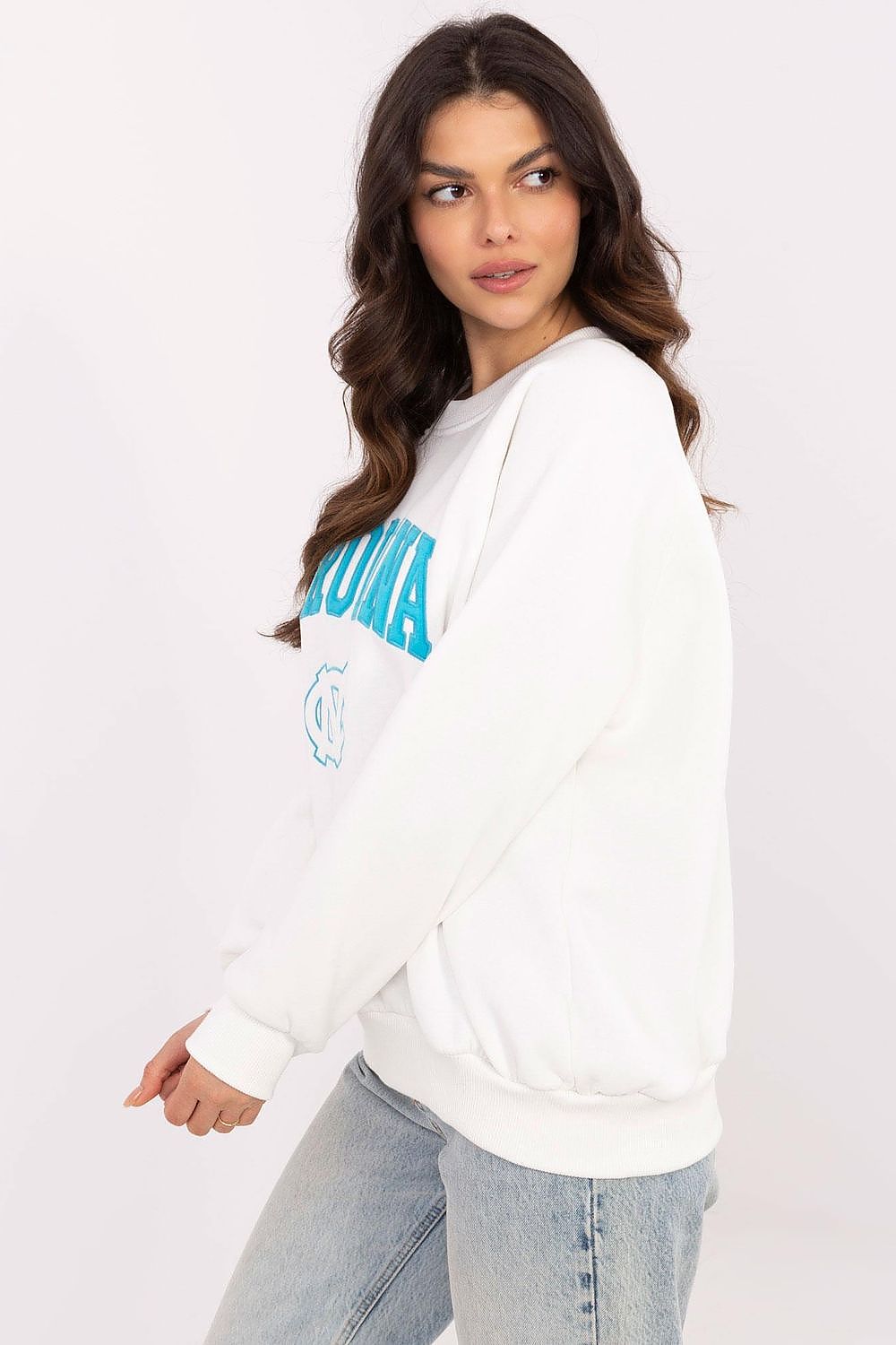   Bluza Damska Model EM-BL-857-1.92P Ecru - Factory Price 