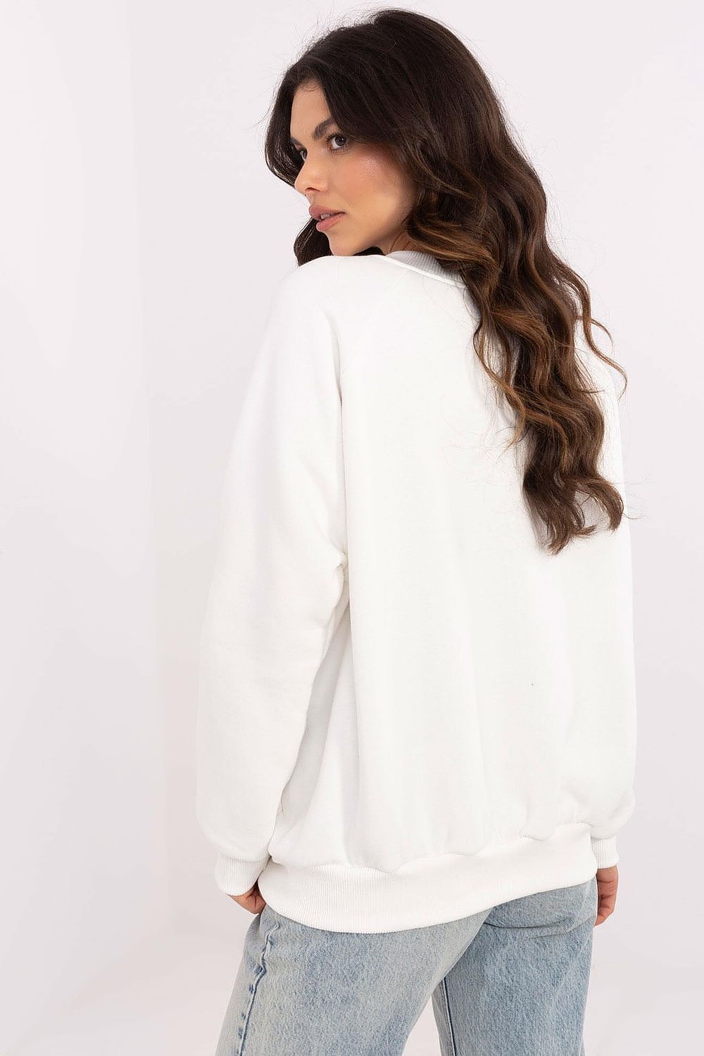   Bluza Damska Model EM-BL-857-1.92P Ecru - Factory Price 