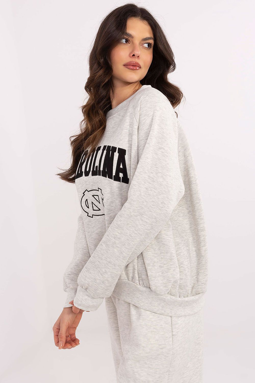   Bluza Damska Model EM-BL-857-1.02X Light Grey - Factory Price 