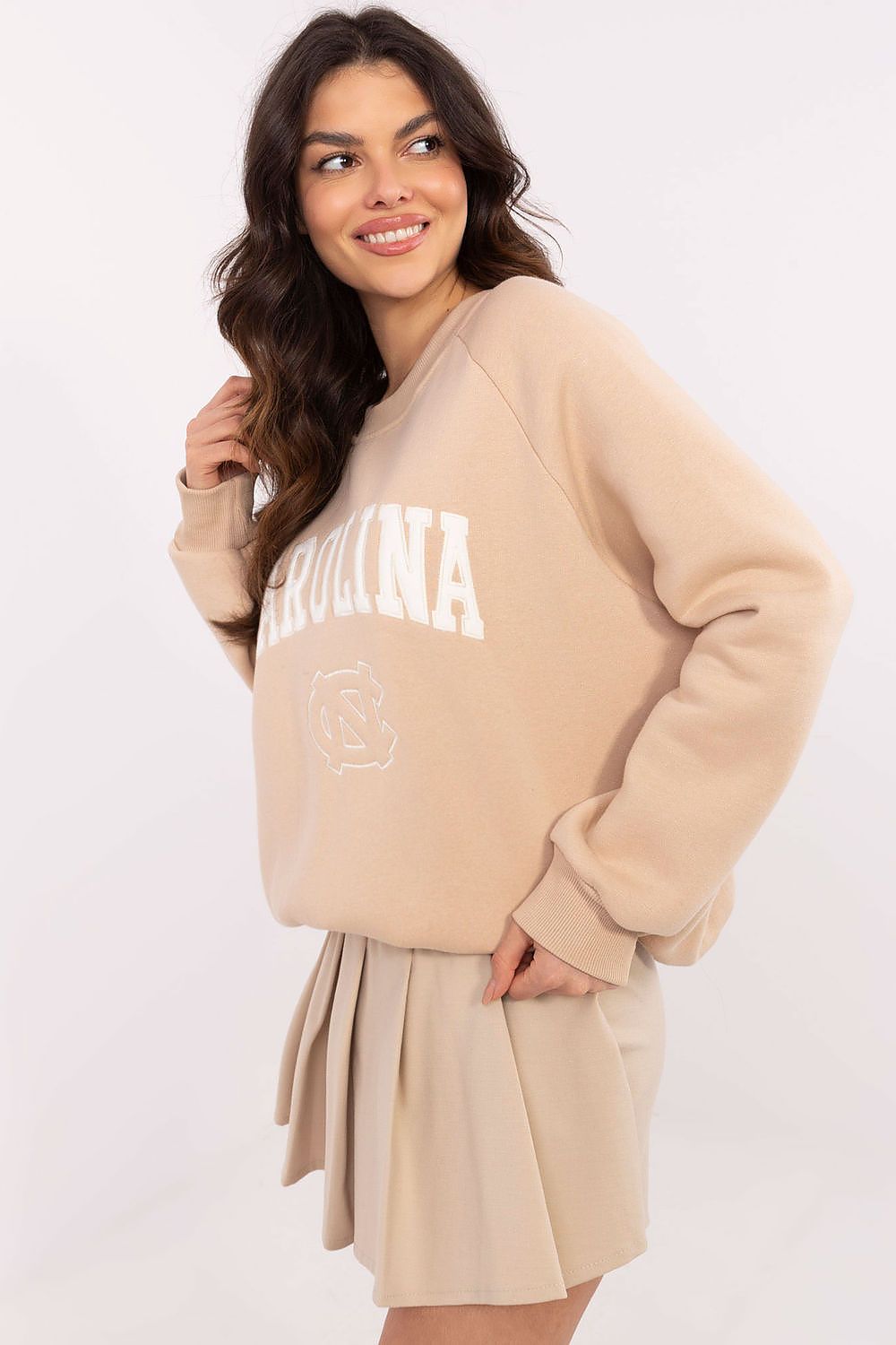   Bluza Damska Model EM-BL-857-1.02X Beige - Factory Price 