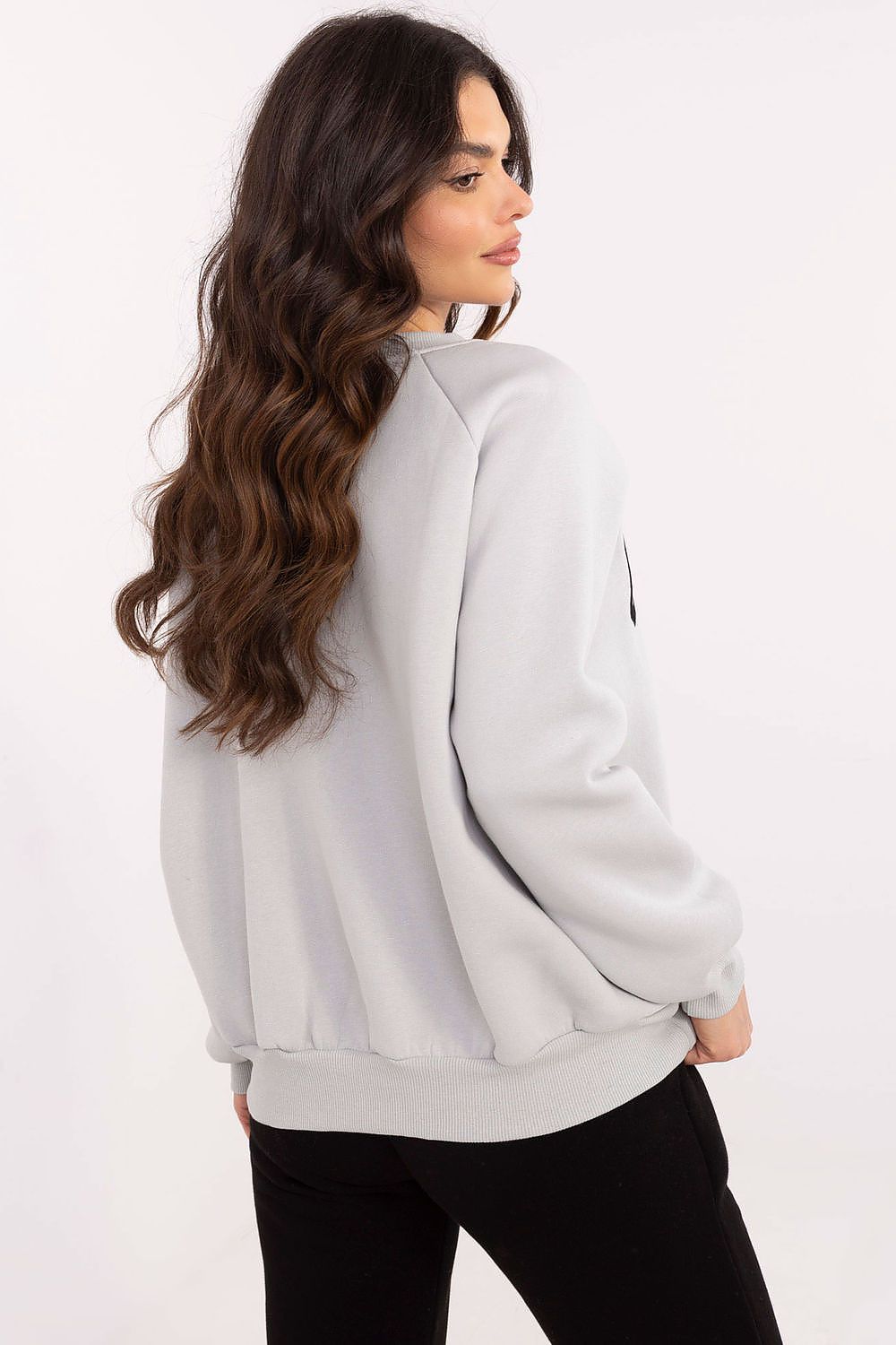   Bluza Damska Model EM-BL-857-1.92P Light Grey - Factory Price 