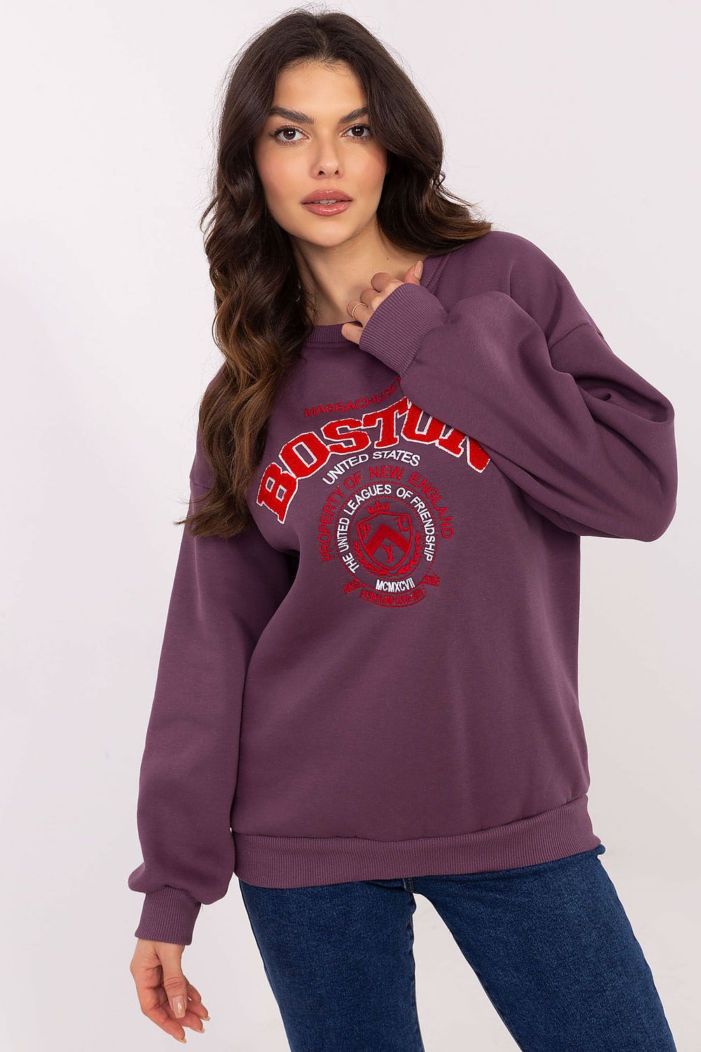   Bluza Damska Model EM-BL-617-15.55P Dark Violet - Factory Price 
