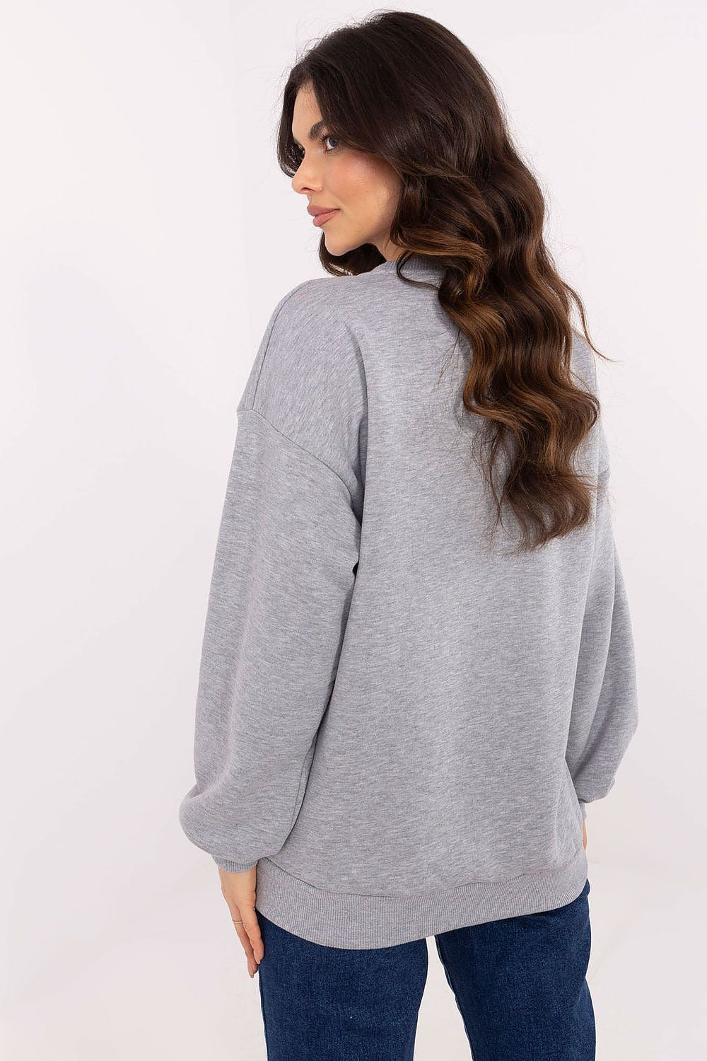   Bluza Damska Model EM-BL-617-15.51P Light Grey - Factory Price 