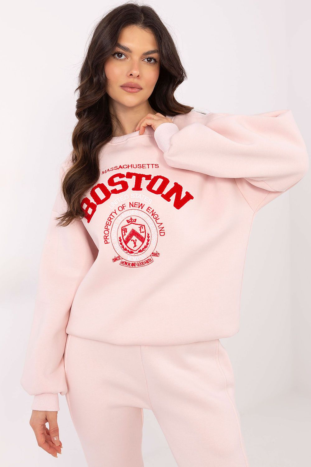   Bluza Damska Model EM-BL-617-15.51P Light Pink - Factory Price 