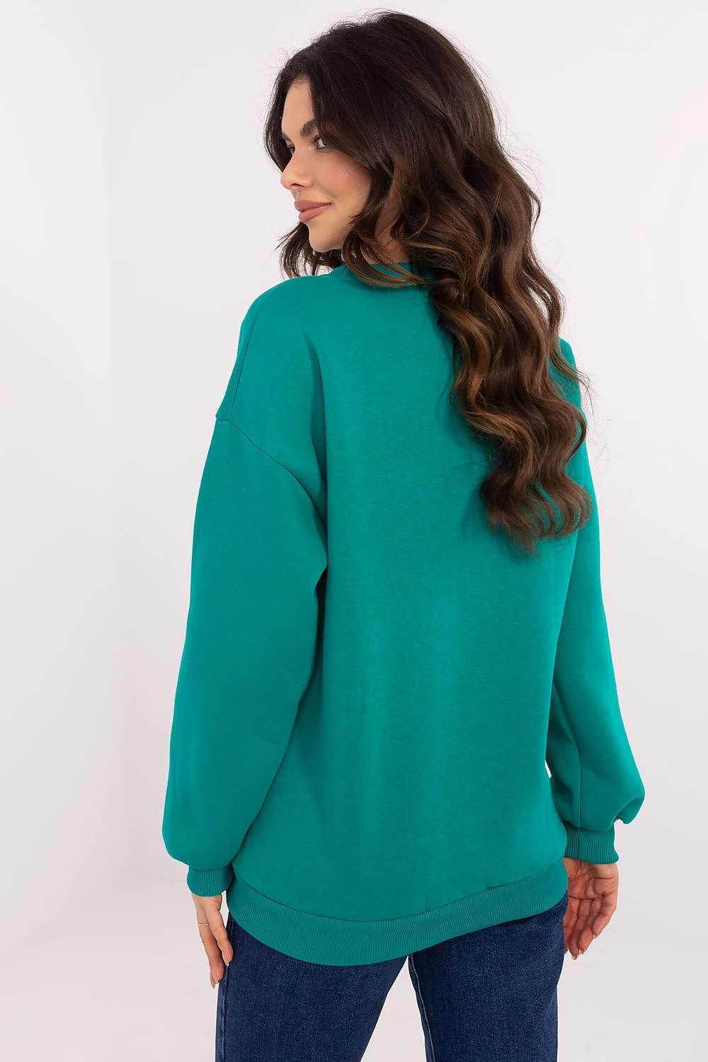   Bluza Damska Model EM-BL-617-15.51P Turkus - Factory Price 