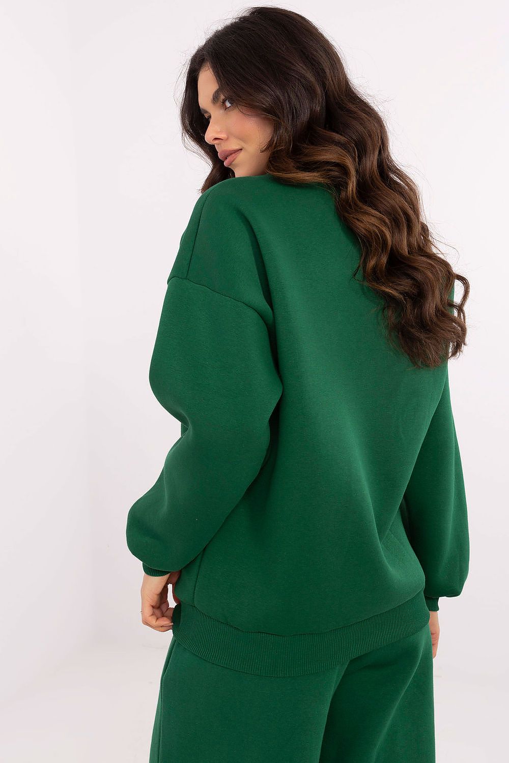   Bluza Damska Model EM-BL-617-15.51P Dark Green - Factory Price 