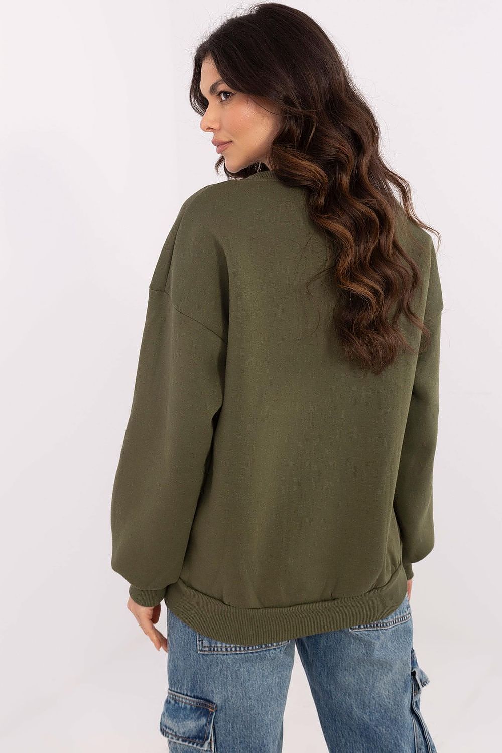   Bluza Damska Model EM-BL-617-16.01X Khaki - Factory Price 