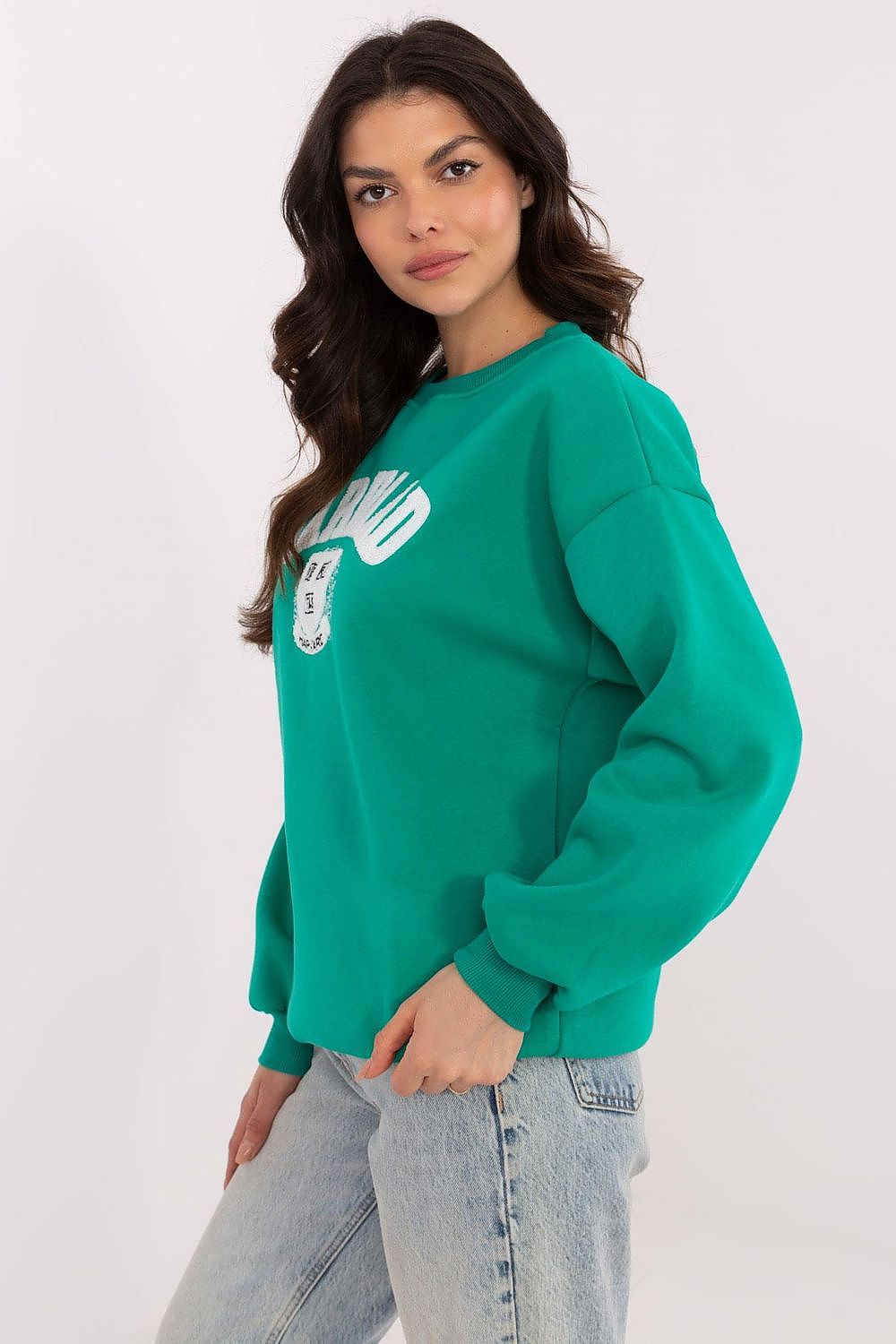   Bluza Damska Model EM-BL-617-16.01X Turkus - Factory Price 