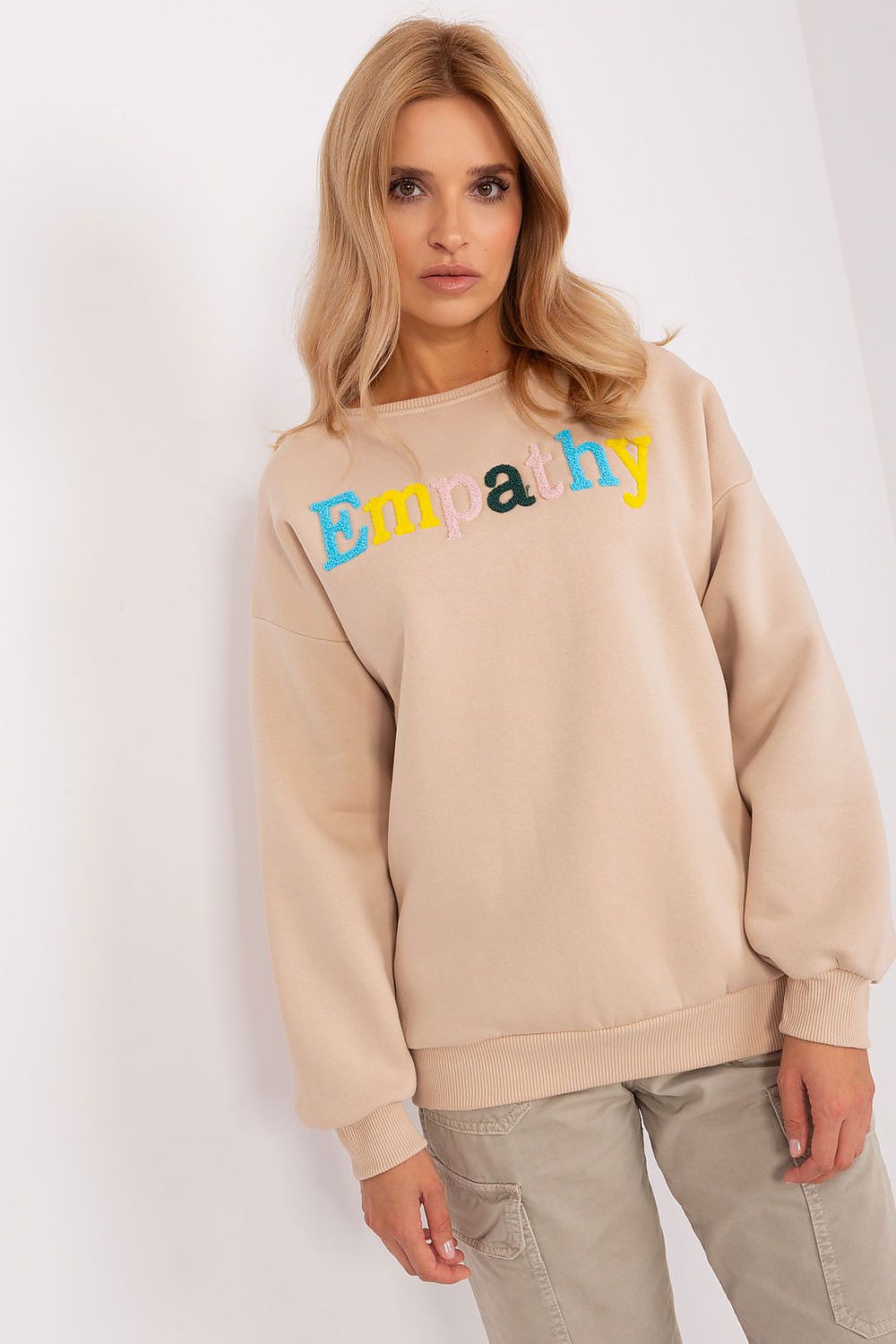   Bluza Damska model EM-BL-617-12.04 Beige - Factory Price 