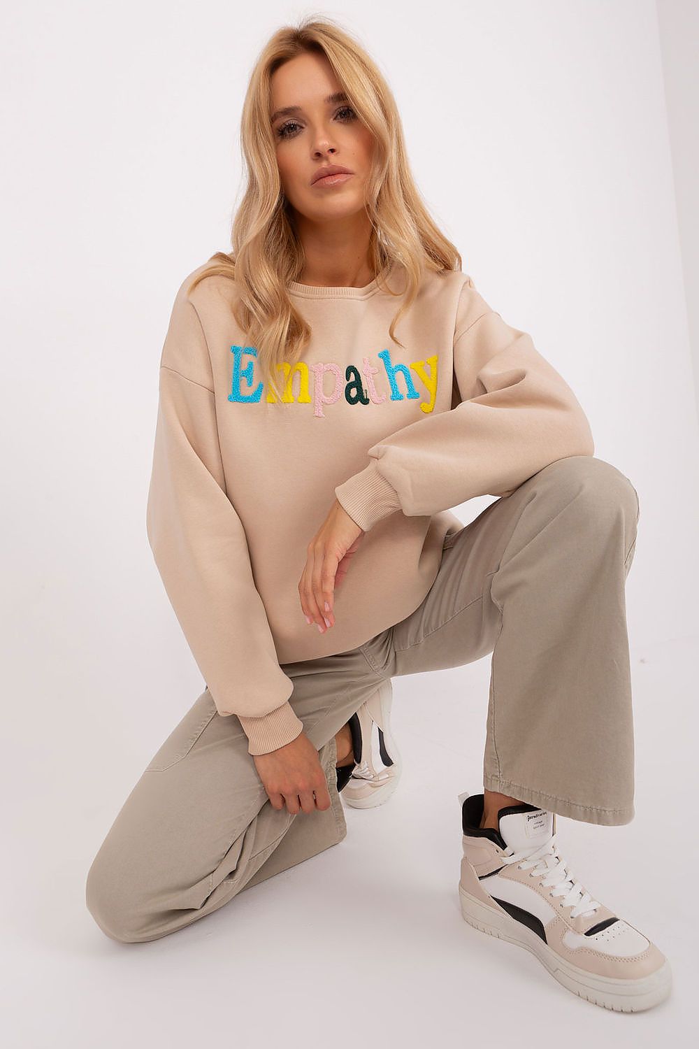   Bluza Damska model EM-BL-617-12.04 Beige - Factory Price 