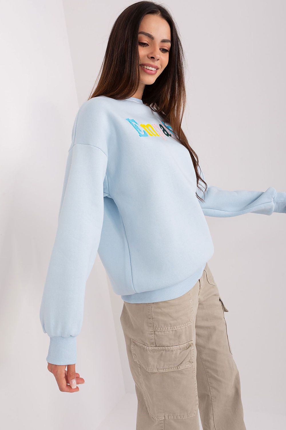   Bluza Damska Model EM-BL-617-12.04 Light Blue - Factory Price 
