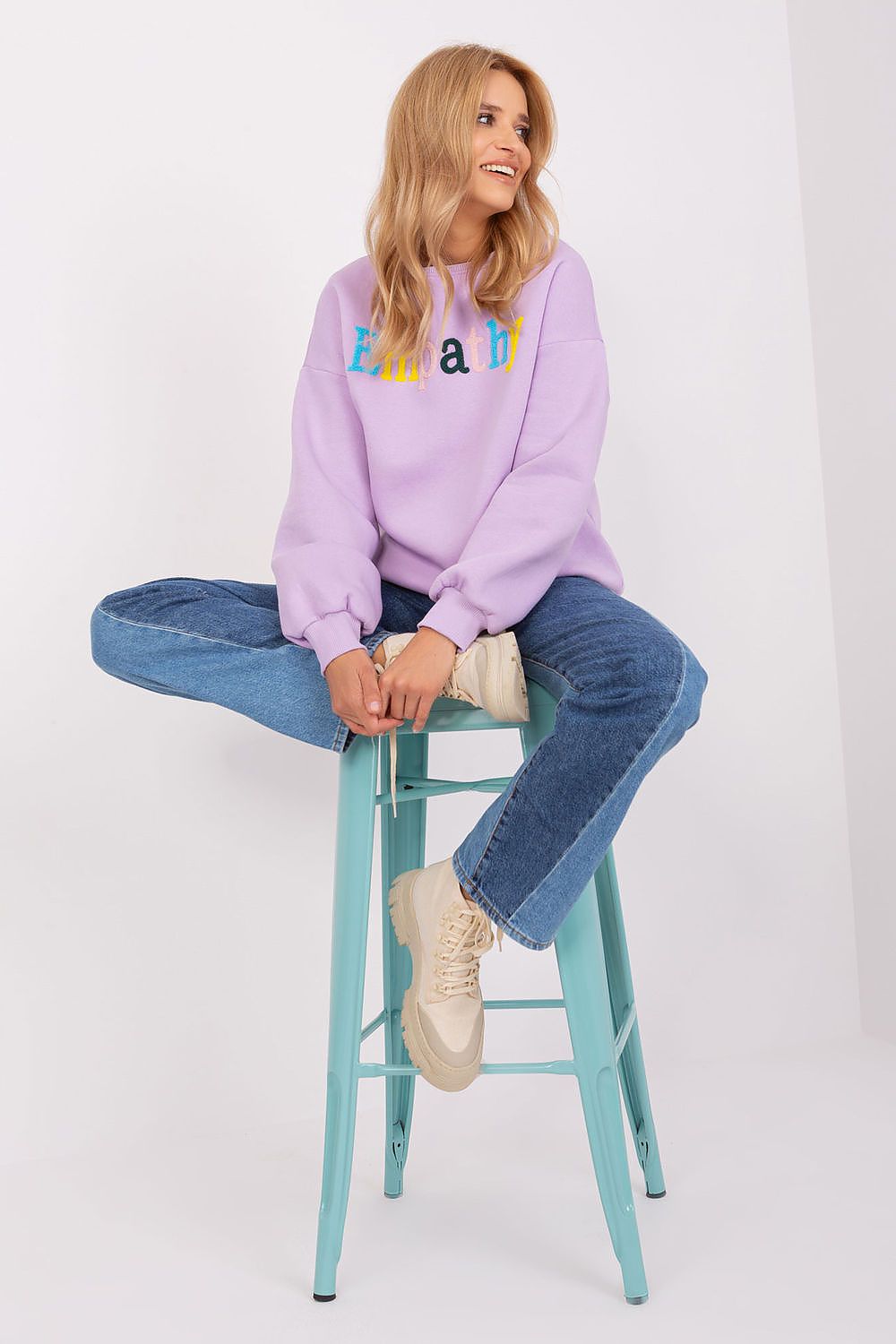   Bluza Damska Model EM-BL-617-12.04 Light Violet - Factory Price 