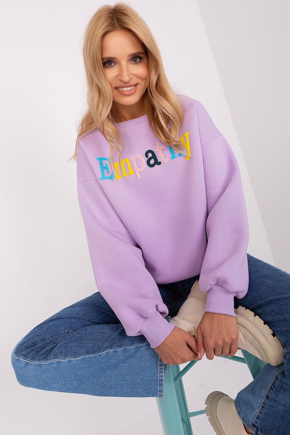   Bluza Damska Model EM-BL-617-12.04 Light Violet - Factory Price 