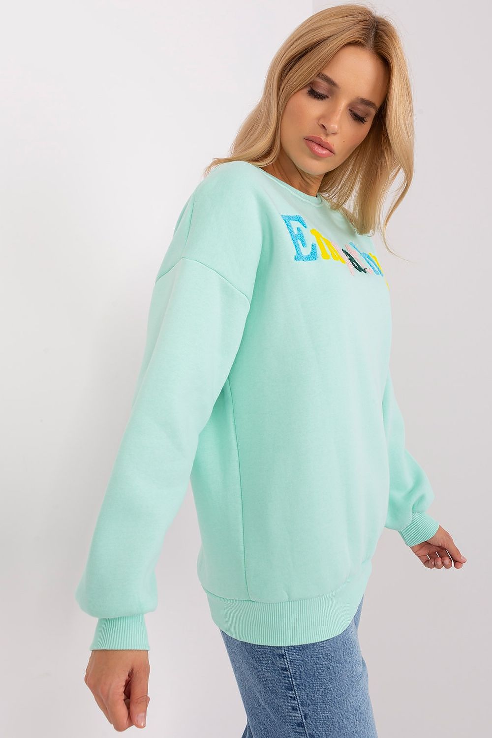   Bluza Damska Model EM-BL-617-12.04 Mint - Factory Price 