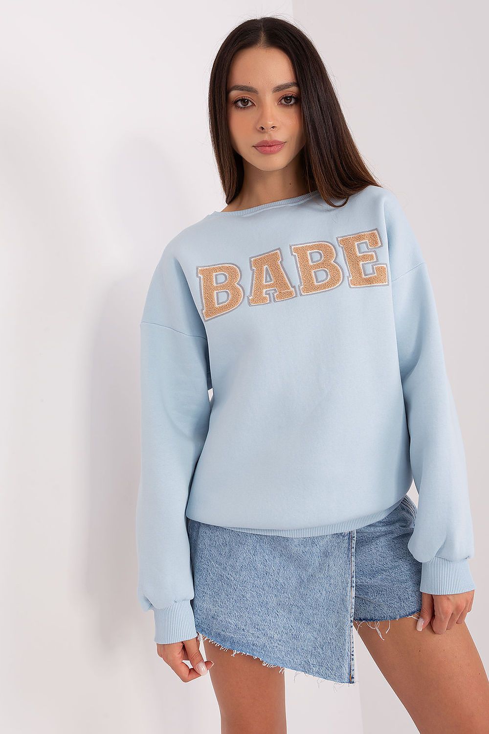   Bluza Damska Model EM-BL-617-11.32 Light Blue - Factory Price 
