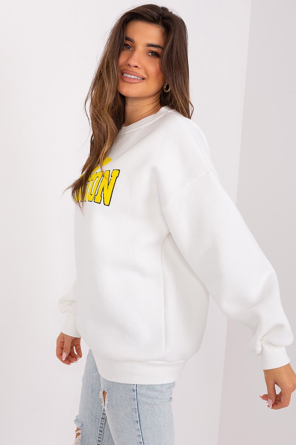   Bluza Damska Model EM-BL-617-13.98P Ecru - Factory Price 