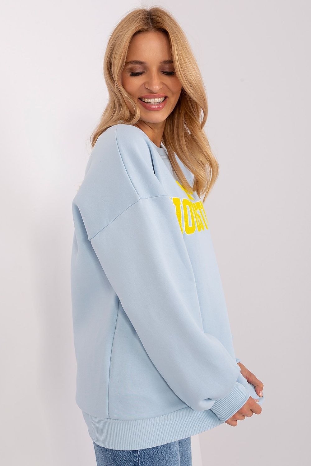   Bluza Damska Model EM-BL-617-13.98P Light Blue - Factory Price 