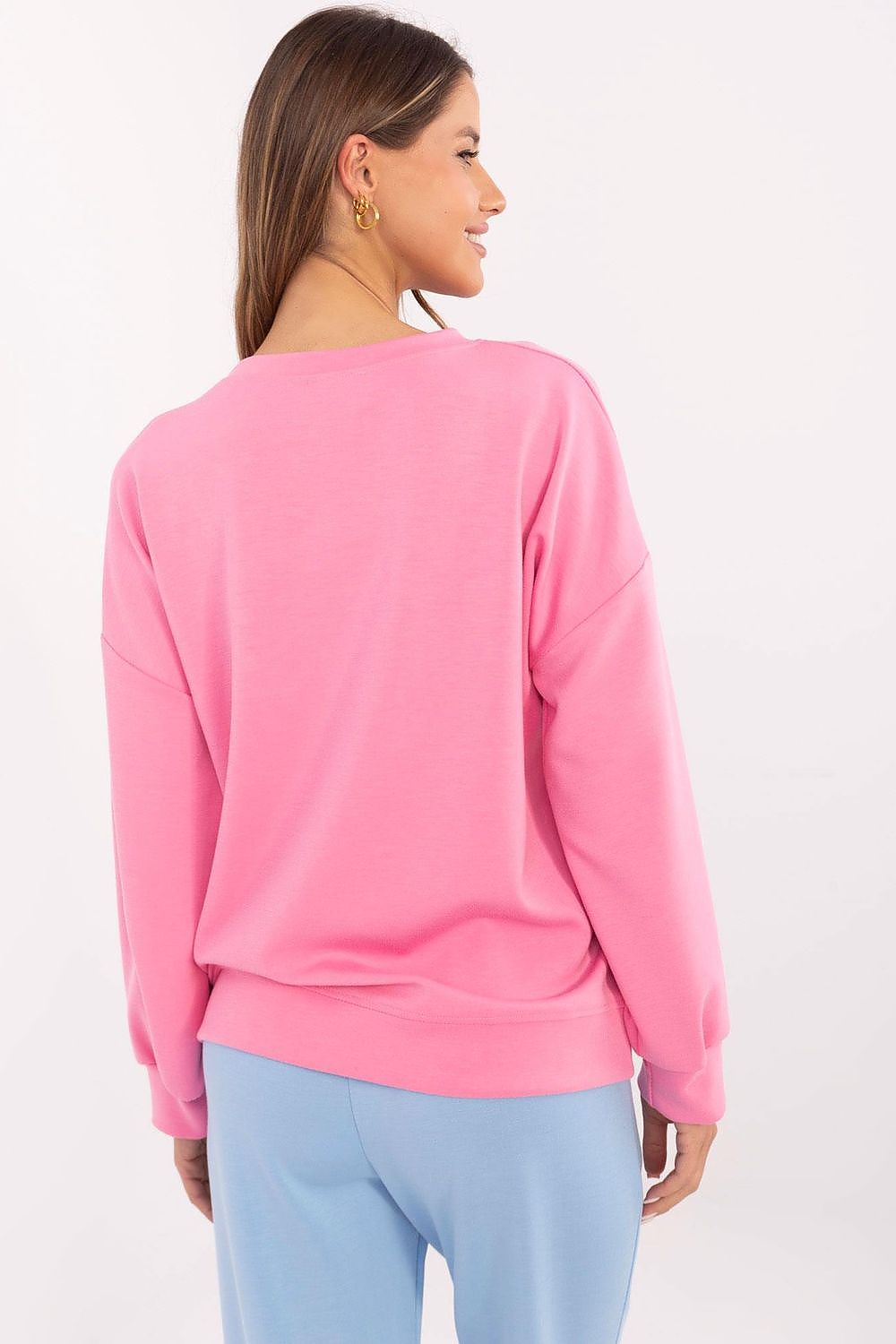  Bluza Damska Model DHJ-BL-20322.72 Pink - Italy Moda 