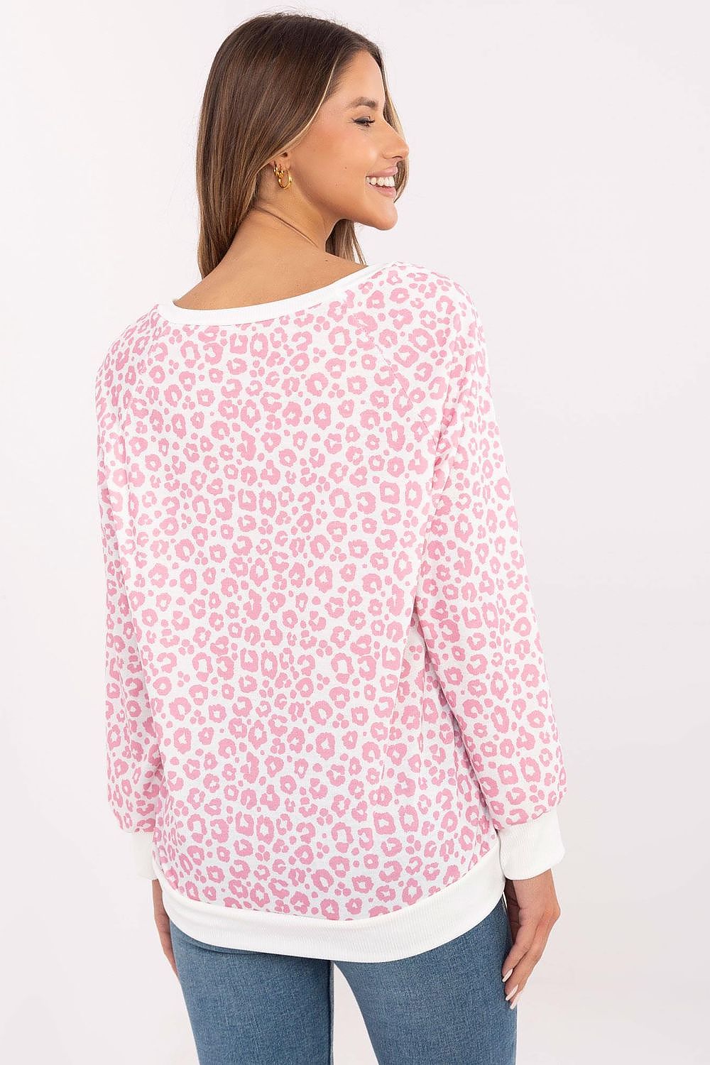   Bluzka Model MI-BZ-M742.86 Pink - Italy Moda 