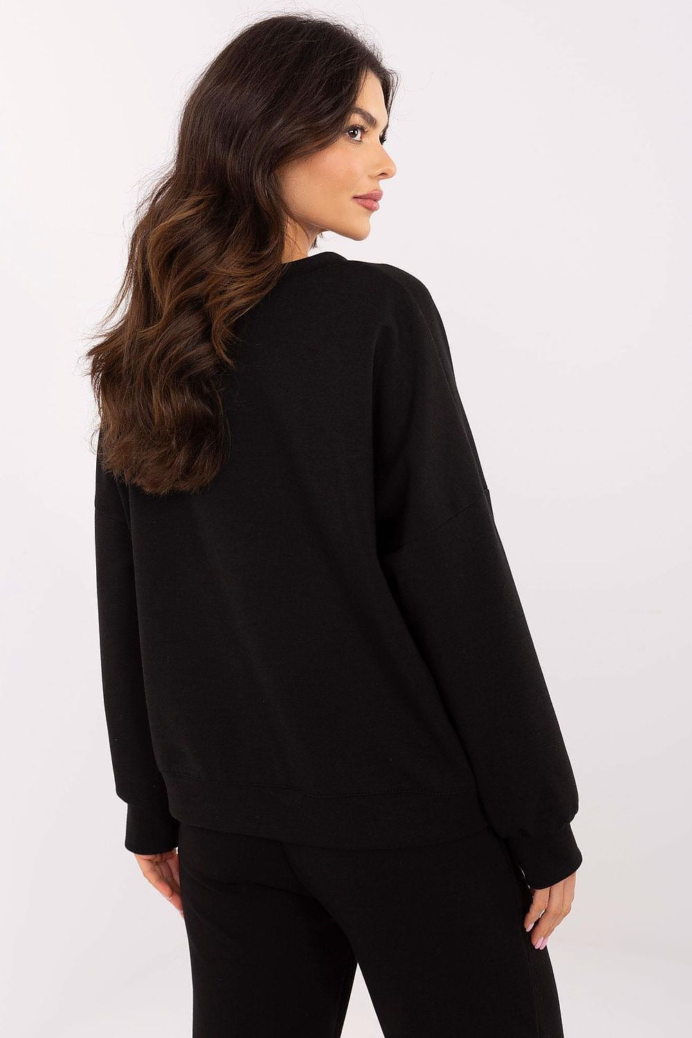   Bluza Damska Model MI-BL-271594.85 Black - Italy Moda 